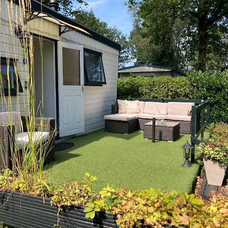 Charmant Chalet Op Een Bospark Op De Veluwe Villa Putten Exteriör bild