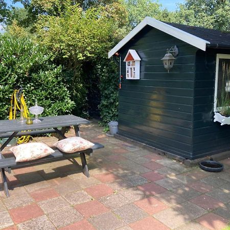 Charmant Chalet Op Een Bospark Op De Veluwe Villa Putten Exteriör bild