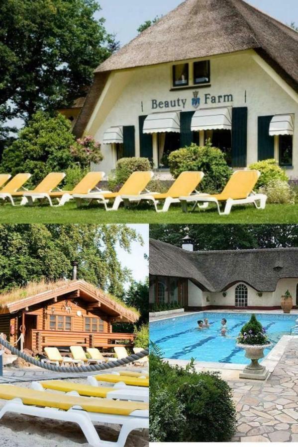 Charmant Chalet Op Een Bospark Op De Veluwe Villa Putten Exteriör bild